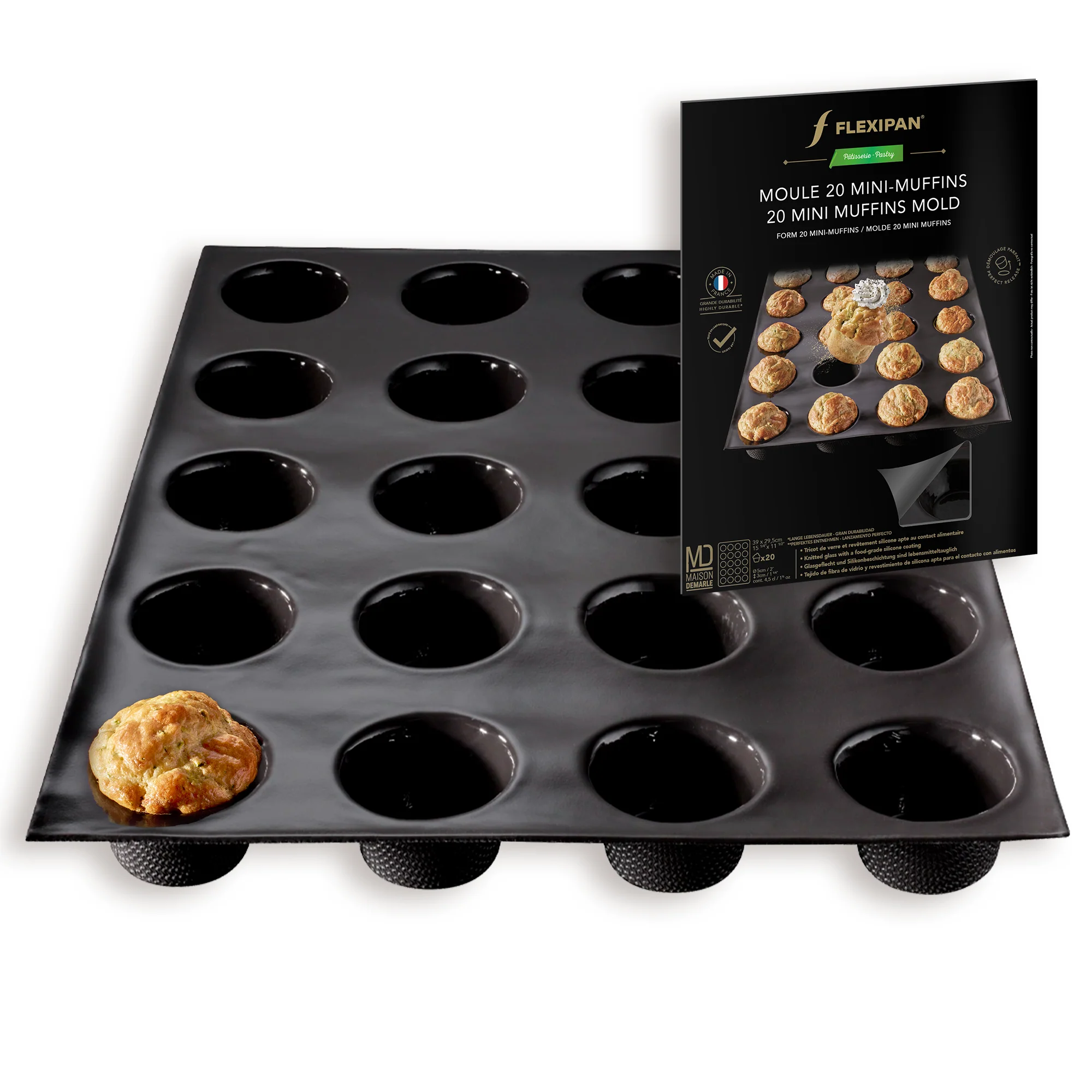 Maison Demarle | Flexipan | Stampo per mini Muffin in silicone - immagine 3
