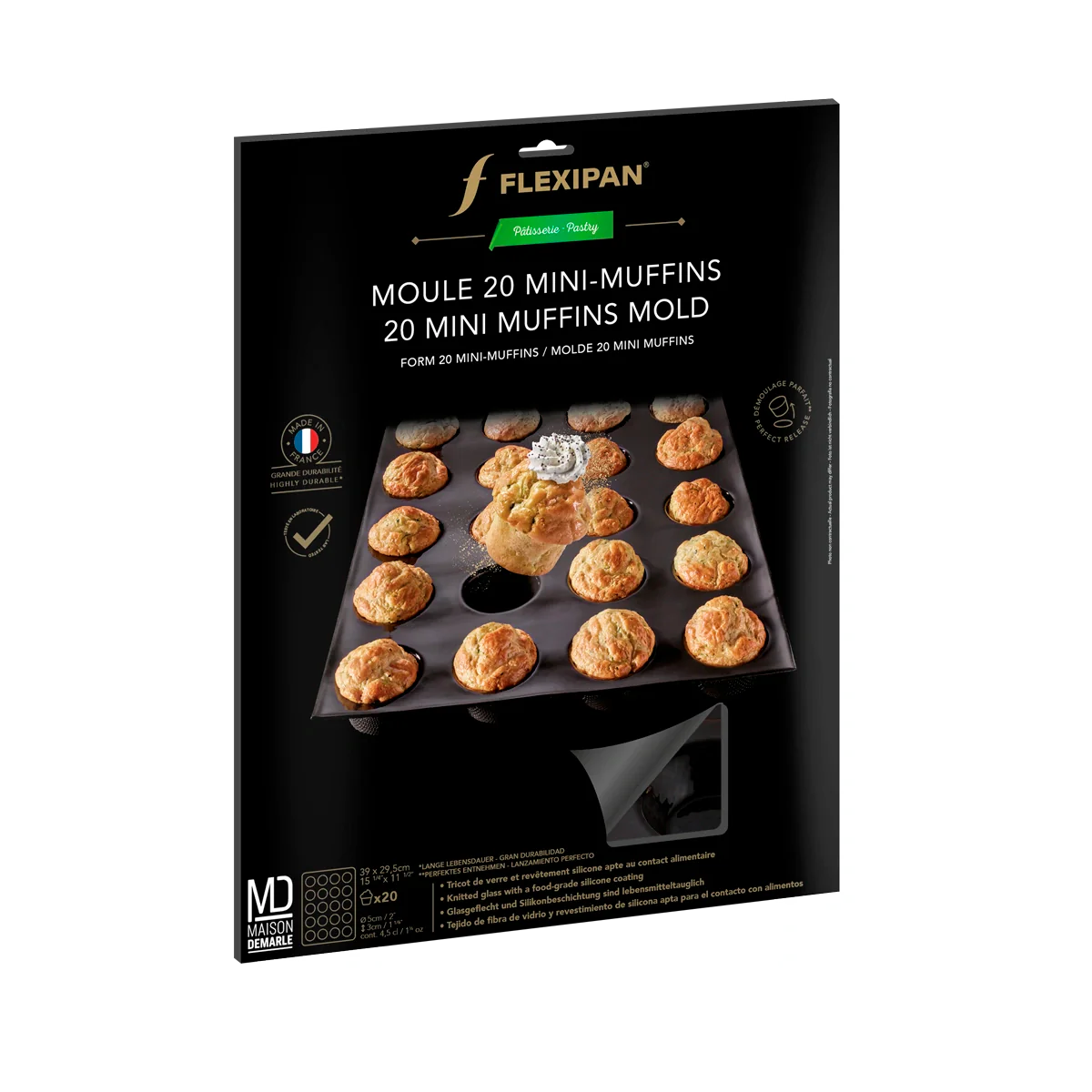 Maison Demarle | Flexipan | Stampo per mini Muffin in silicone - immagine 4